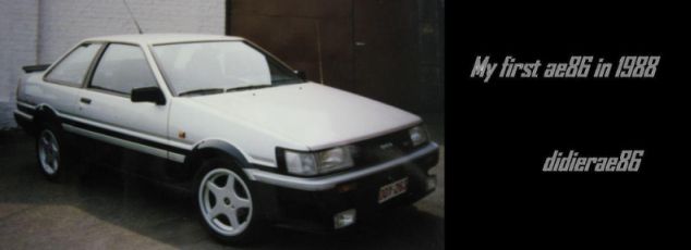 AE86 Benelux and Germany didierae86 Corolla GT Twincam 16 ae86