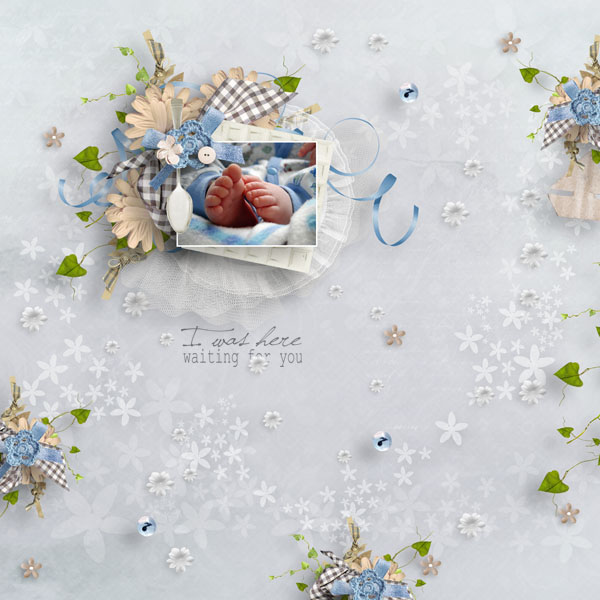 a little blue song cajoline page simplette scraplift magcp