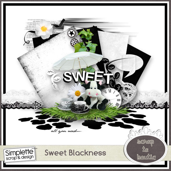 sweet blackness simplette mini kit