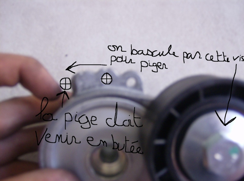 Galet tendeur 307 2l hdi